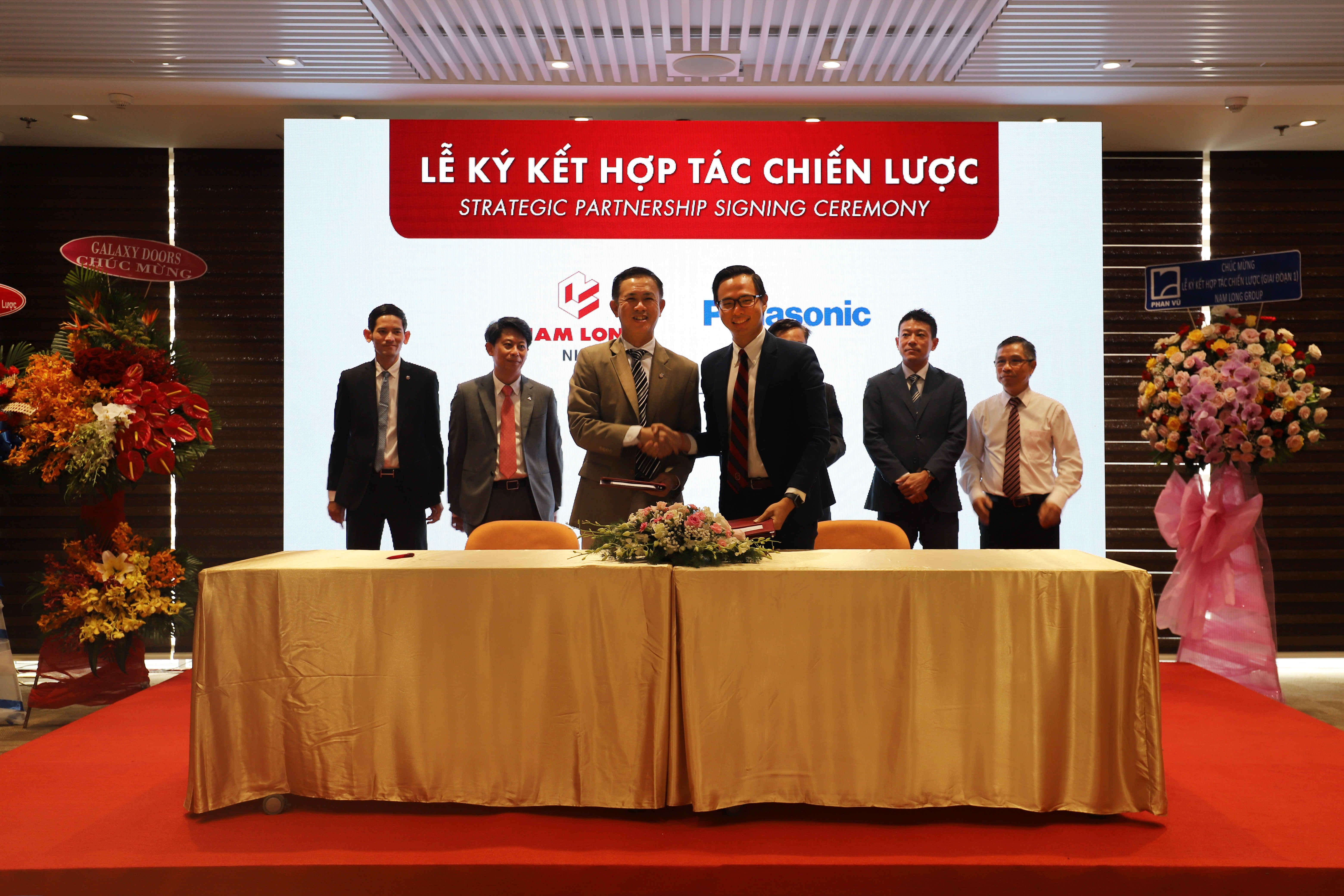 Nam Long (HOSE: NLG) ký thỏa thuận chiến lược với hàng loạt nhà cung cấp uy tín